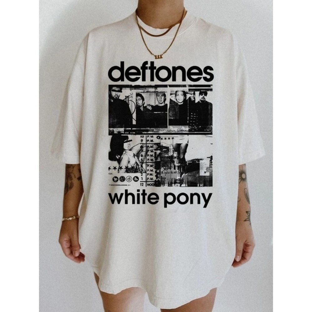 Deftones White Pony Alternative Metal Band Music Fan T-Shirt